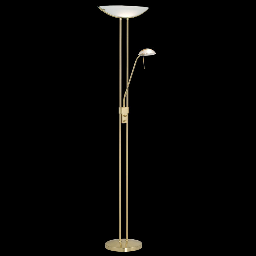Eglo 85974 Baya - Stmívatelná stojací lampa v bronzové barvě + žárovky zdarma