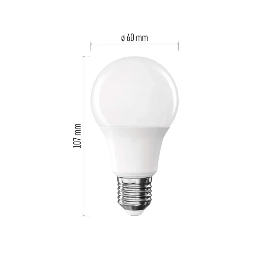 LED žárovka E27- ZQ5E41 , 7W Teplá bílá 2700K, 806lm