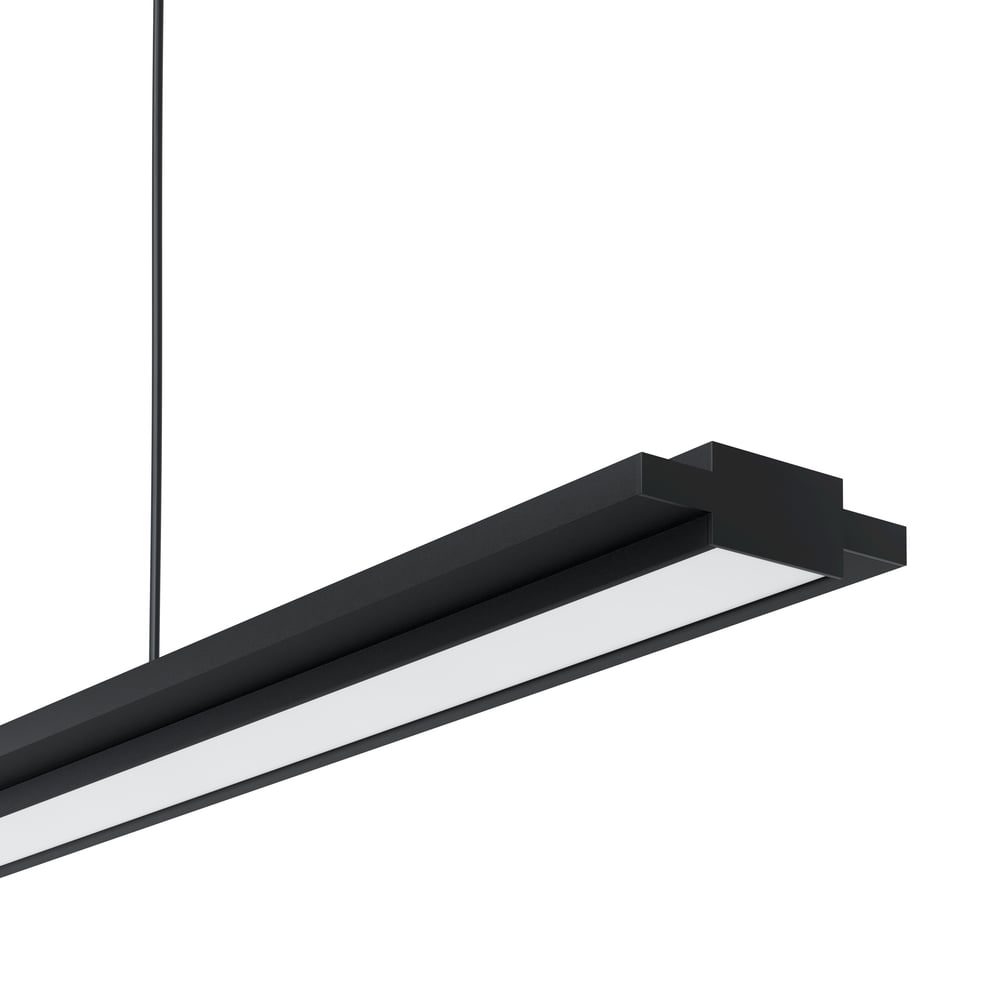 Eglo 99599 CAMBULOS - LED stmívatelné závěsné svítidlo v černé barvě, LED 34W, 3000K, 93,5cm