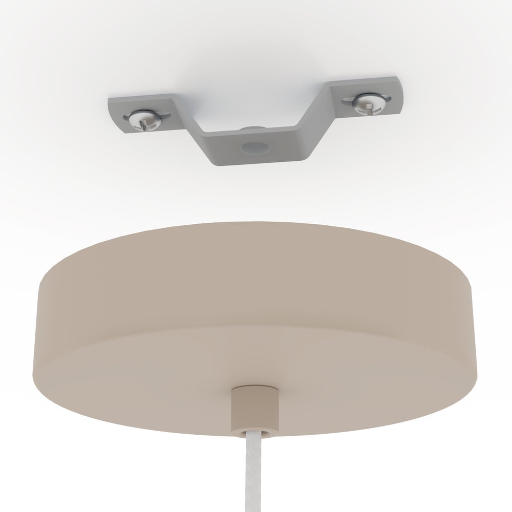 Eglo 900866 TERRAROSA - Závěsné svítidlo v pískové barvě, 1 x E27