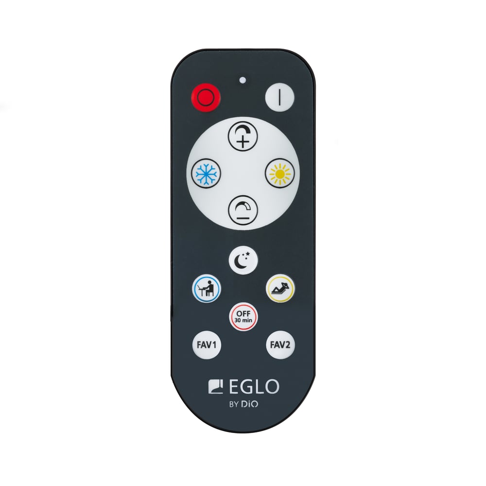 Eglo 900423 GAFARES - LED stropní zlaté svítidlo s dálkovým ovladačem, LED 15W, 40 x 29cm, 3000K - 6500K