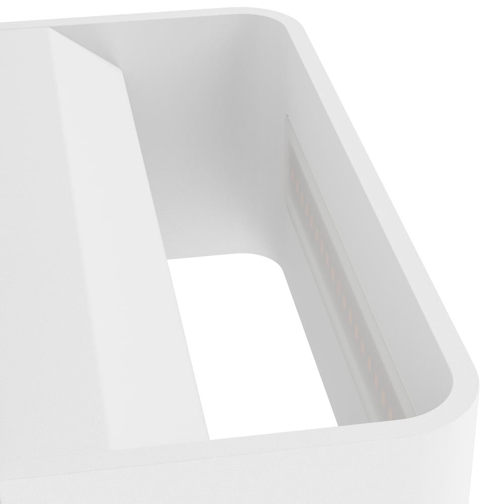 Eglo 98422 SANIA - LED moderní nástěnné svítidlo v bílé barvě, LED 10W, 3000K