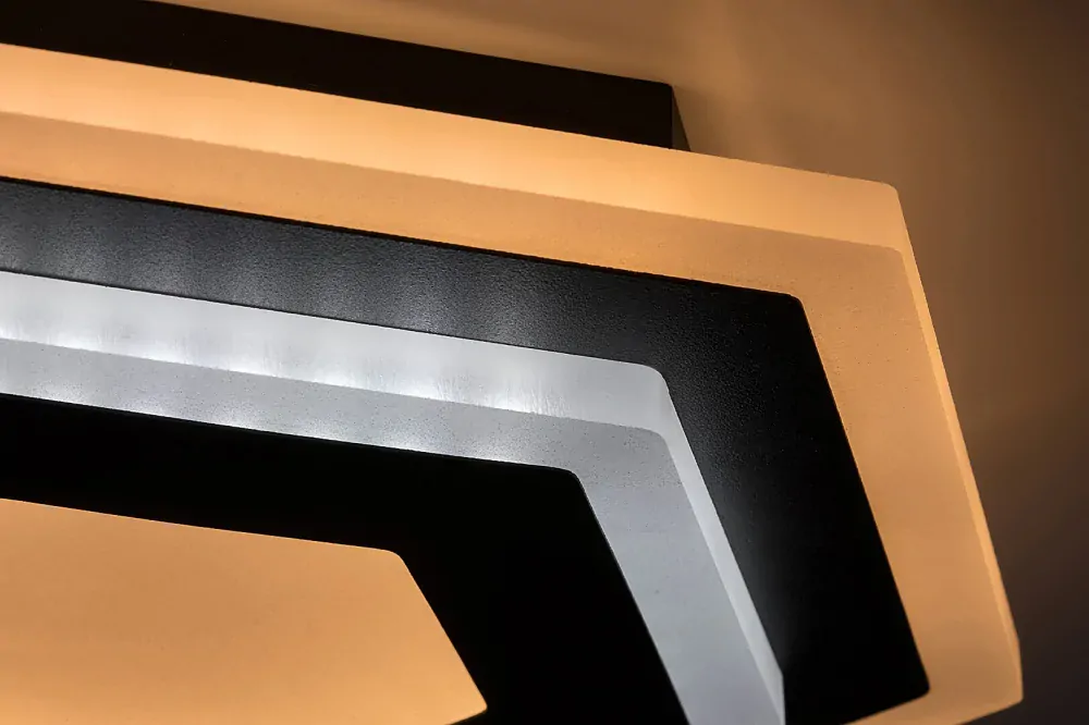 Rabalux 71113 BITSI - LED moderní svítidlo na zeď, LED 23W,  3000 + 6000K, 27 x 23,5cm