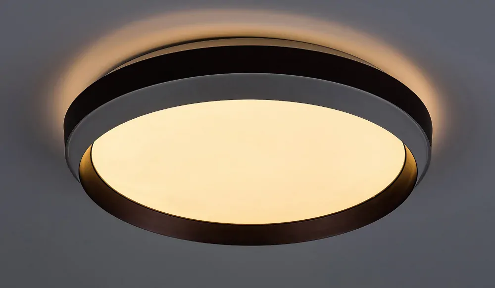 Rabalux 71159 FONTANA - LED stropní svítidlo v hnědé barvě, 24W, 3000K, Ø 39cm