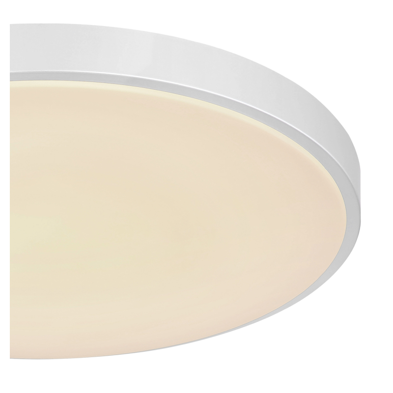 Globo 41586-18 SONNY - Stropní stříbrné LED svítidlo s dálkovým ovladačem, LED 18W, 2700-6500K, Ø 41cm