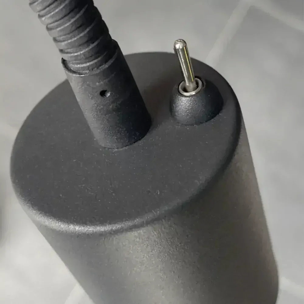 Fischer Honsel 30498 JUSTI - Nástěnná černá čtecí lampička s husím krkem a vypínačem, 1 x LED GU10
