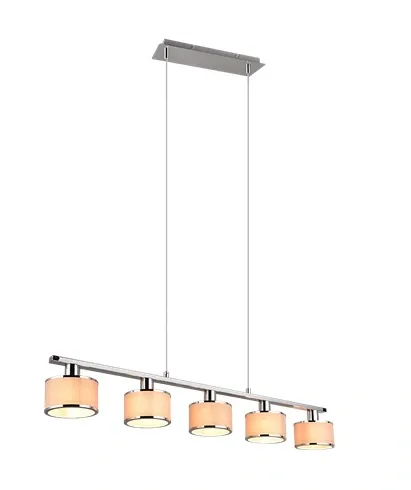 Trio Leuchten 311630306 KAPRUN - Závěsný elegantní lustr nad jídelní stůl, 3 x E14