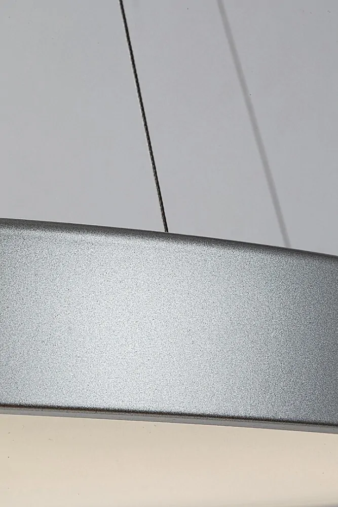 Rabalux 71040 TESIA - LED závěsné svítidlo ve stříbrné  barvě, Ø 40cm, 36W, 3000K