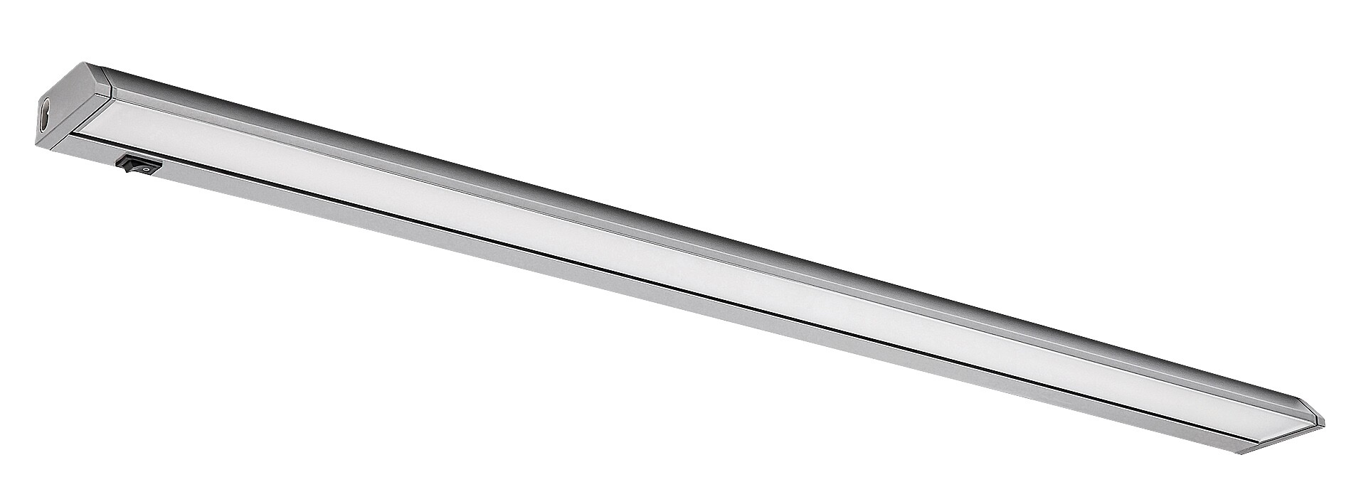 Rabalux 78060 EASYLIGHT - LED výklopné kuchyňské podlinkové svtítidlo s vypínačem a kabelem do zásuvky ve stříbrné barvě, LED 10W, 750lm, 4000K, 57,5cm