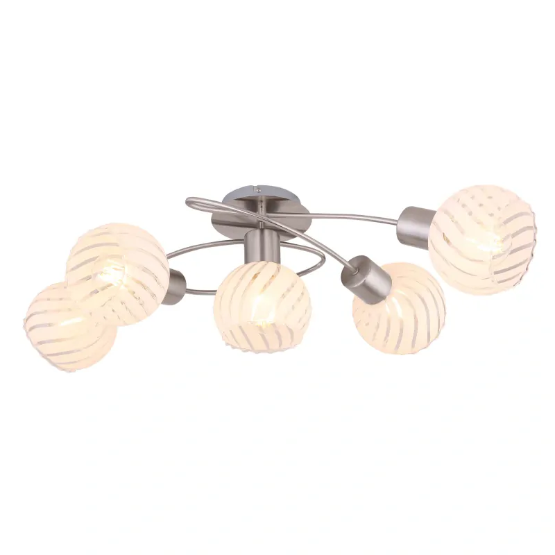 Globo 54025-5 WILLY - Stropní moderní lustr, včetně LED žárovek