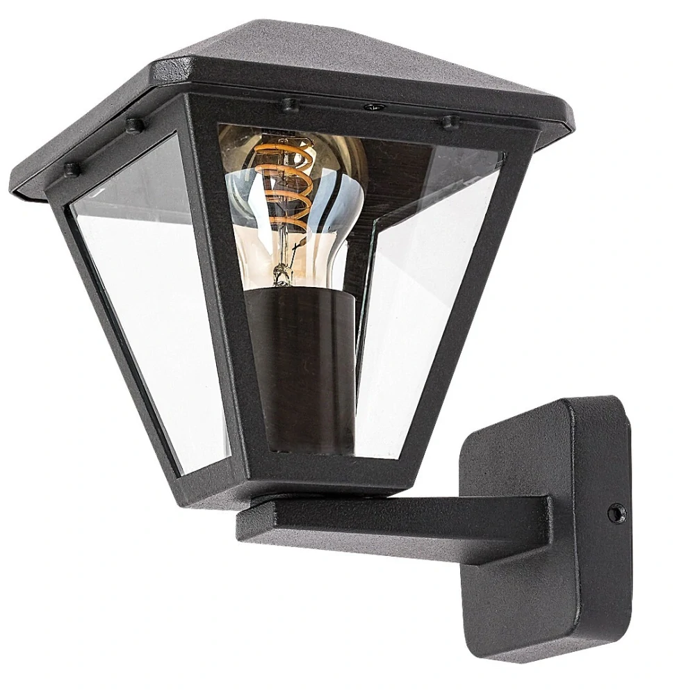 Rabalux 7146 PARAVENTO  - Nástěnná lucerna venkovní v černé barvě, 1x E27 IP44