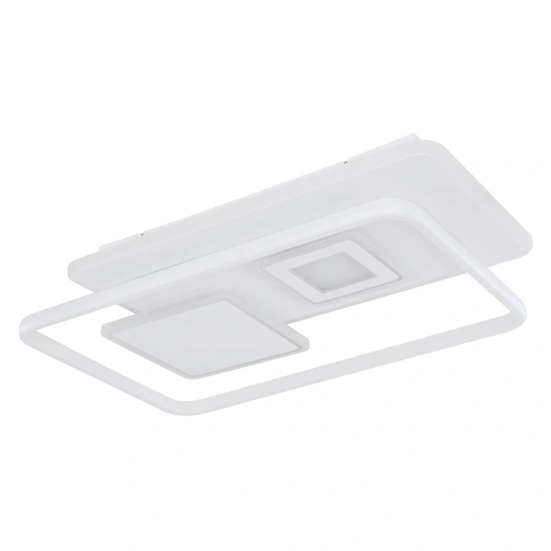 Globo 48443-55 RODERICK - Moderní lustr s dálkovým ovladačem, LED 55W, 3000 - 6000K, 65 x 44cm