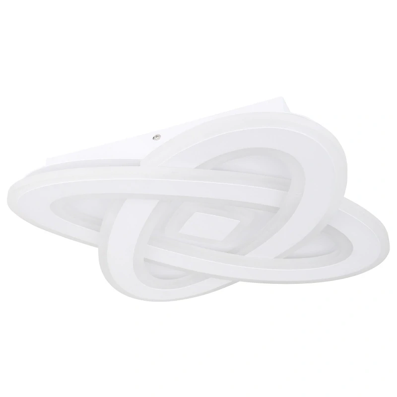 Globo 48287-36 LARIO - Stropní LED svítidlo v bílé barvě s ovladačem, LED 36W, 3000 - 6000K, 50 x 50cm