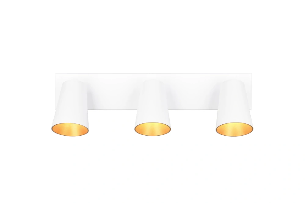 Trio Leuchten 817100331 SHARP - Trojbodové stropní svítidlo v bílé barvě, 3 x GU10