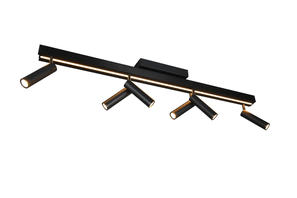 Trio Leuchten 648310732 ZENO - Moderní LED stropní svítidlo s dálkovým ovladačem, LED 33W + 18W, 2700 - 6500K, 180cm