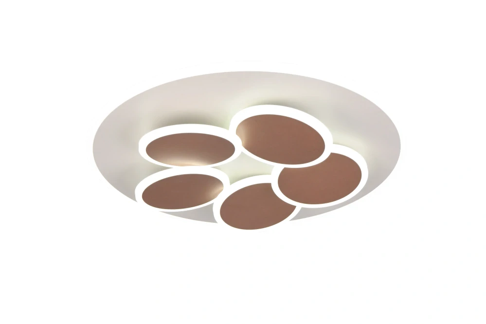 Trio Leuchten 653210676 MANDALA - Moderní LED stropní lustr s dálkovým ovladačem, LED 35W, 2700 - 6500K, Ø 49cm