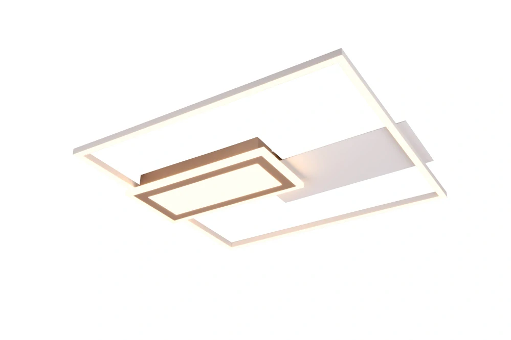 Trio Leuchten R67862976 SPIRO - Moderní LED stropní svítidlo s dálkovým ovladačem v jemně šedé barvě, LED 32W, 2700 - 6500K, 50 x 53cm