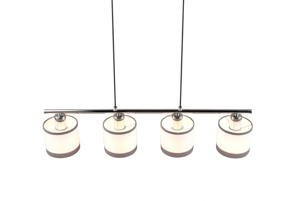 Trio Leuchten R31554006 DAVOS - Závěsný lustr nad jídelní stůl, 4 x E14, 75cm