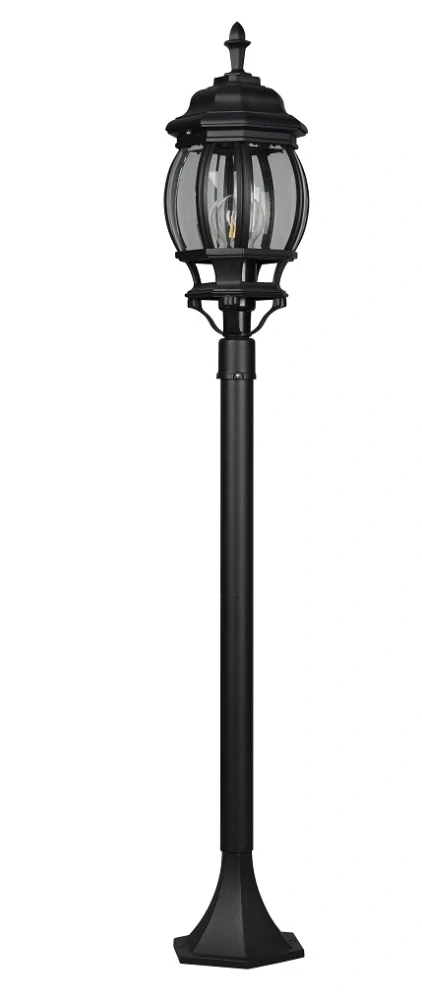 Trio Leuchten 406960132 ELVO - Zahradní stojací lampa v černé barvě ,IP44, výška 100cm