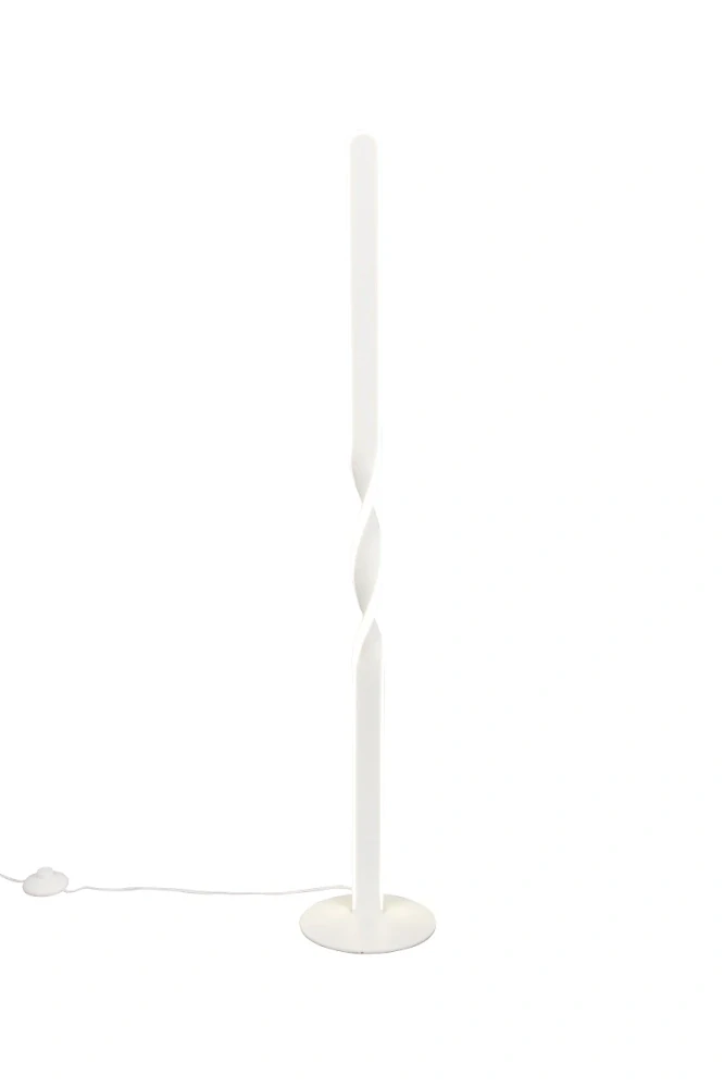 Trio Leuchten R45791131 GINKO - Stojací LED lampa v bílé barvě , 19W, 4000K, 110cm