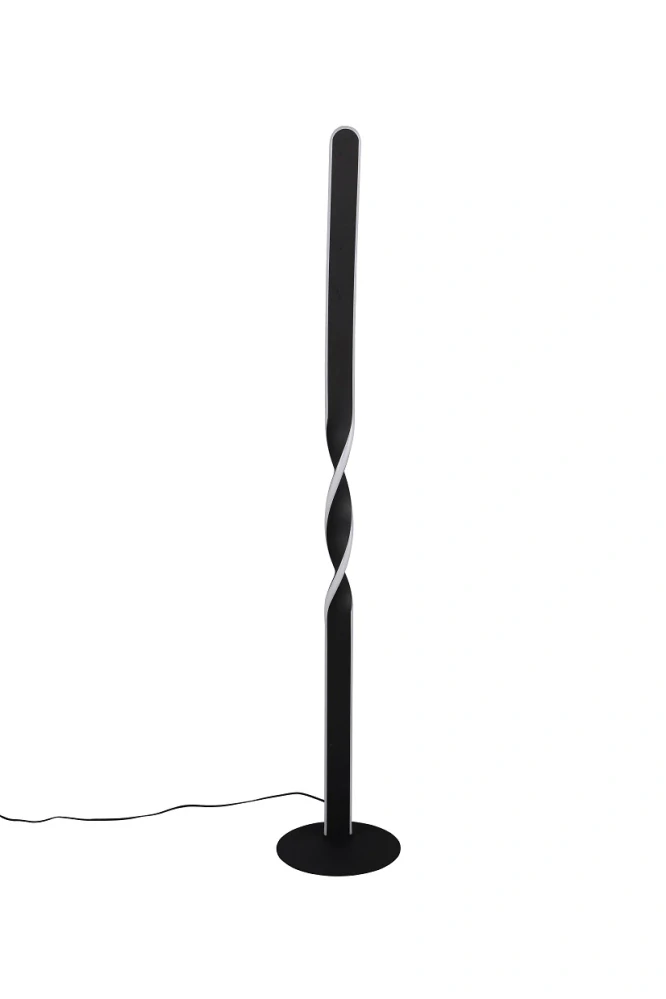 Trio Leuchten R45791132 GINKO - Stojací LED lampa v černé barvě , 19W, 3000K, 110cm