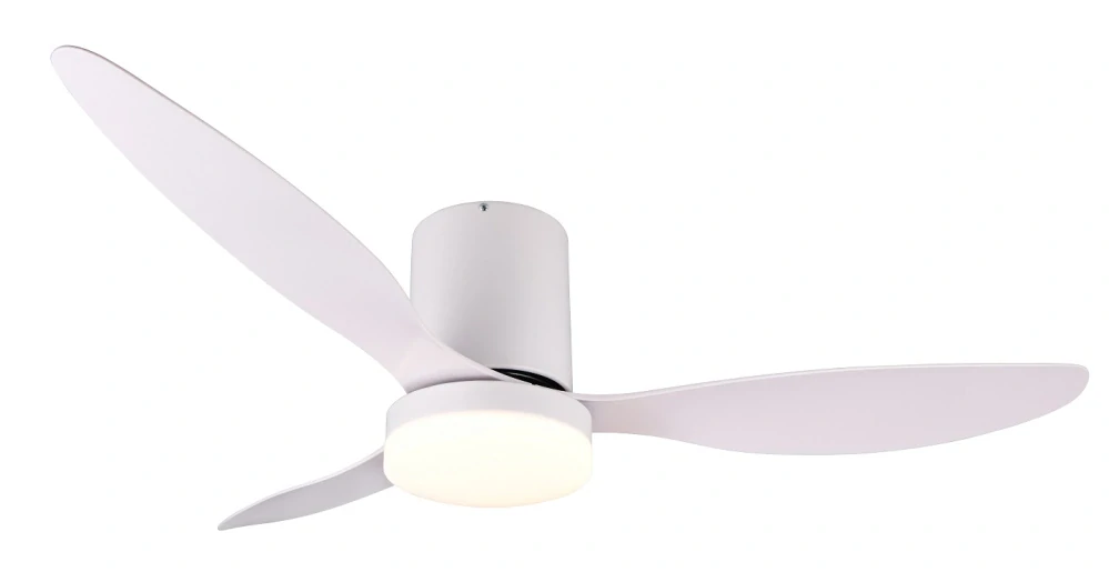 Trio Leuchten R64202131 GOTEBORG - Stropní LED bílý ventilátor s dálkovým ovladačem, LED 20W, 2700-6000K, Ø 132cm