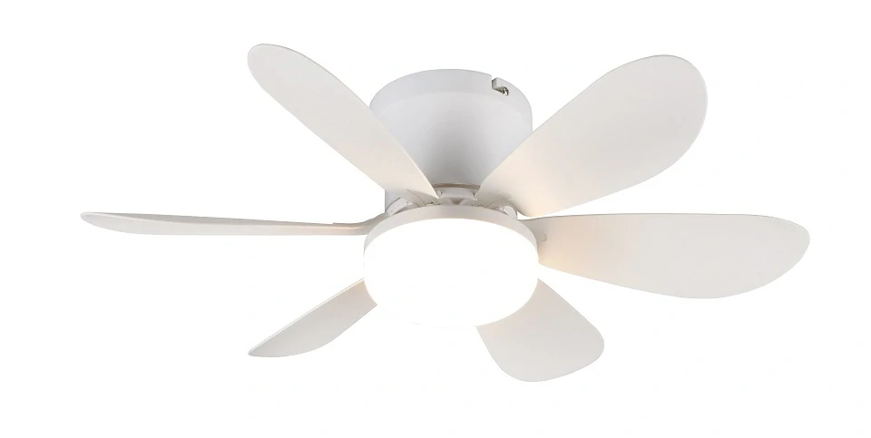 Trio Leuchten R67462131 LUND - Stropní LED bílý ventilátor s dálkovým ovladačem, LED 8W, 2700-6500K, Ø 53cm