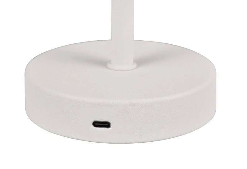 Trio Leuchten R59151131 JEFF - Stmívatelná nabíjecí přenosná lampička v bílé barvě, LED 1,5W, 3000K