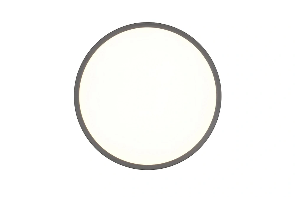 Trio Leuchten R63011902 JOKO - LED černé stropní svítidlo stmívatelné ovladačem 22W, 2700lm, 2700 - 6500K, Ø 42cm