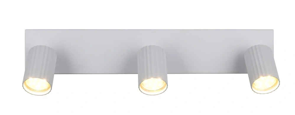 Trio Leuchten 867700331 SOKA - Stropní bodové svítidlo v bílé barvě , 3 x GU10, šířka 50cm