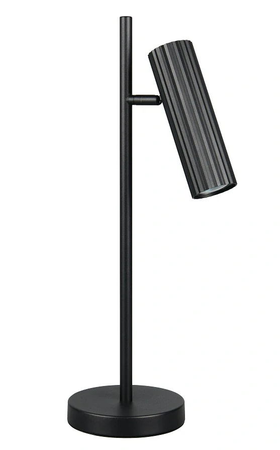 Trio Leuchten 567700132 SOKA - Stolní bodová lampička v černé barvě 1 x GU10, 50cm