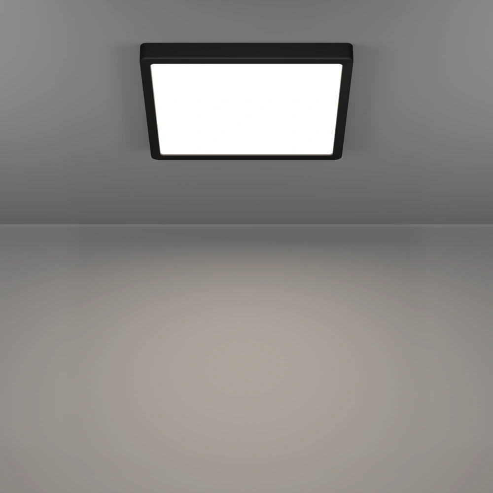 Eglo ZIGBEE 901375 FUEVA 6-Z - Stropní LED čtvercové RGB svítidlo ovládané ovladačem, nebo z mobilní aplikace, LED 13,5W, 29,5 x 29,5cm, IP44