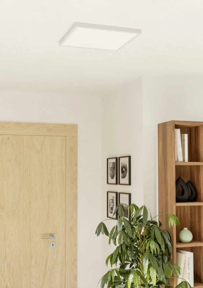 Eglo ZIGBEE 901729 FUEVA 6-Z - Stropní LED čtvercové RGB svítidlo ovládané ovladačem, nebo z mobilní aplikace, LED 17,8W, 39 x 39cm, IP44