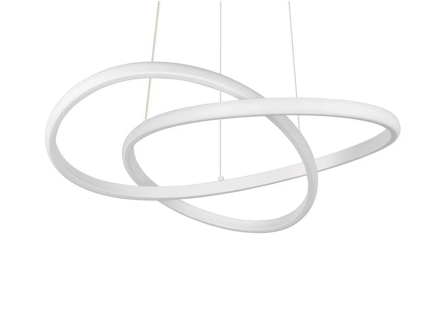 Trio Leuchten R33111131 MANSA - Závěsný lustr nad jídelní stůl, LED 36W, 4000K, 4200lm, 50cm průměr