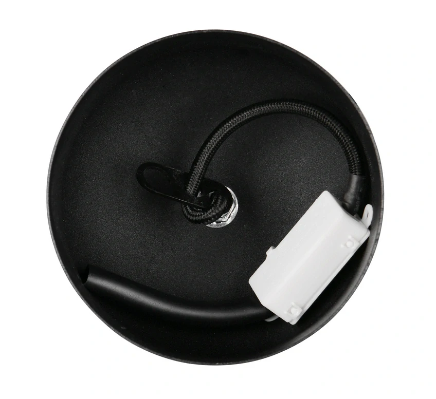 Trio Leuchten R36841032 AMARILA - Kuchyňslý lustr v černé barvě, 1 x E27, Ø 25cm