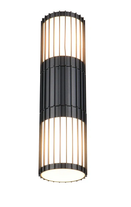 Trio Leuchten 269460242 VOLGA - Nástěnné venkovní antracitové svítidlo, 2 x E27, IP54