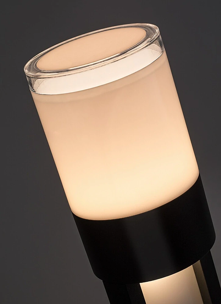 Rabalux 77131 LEITHA - Stojací LED venkovní svítidlo v černé barvě, LED 7W, 3000K, IP44, 50cm