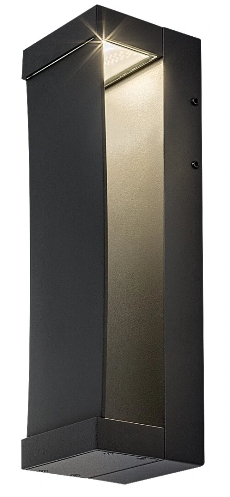 Rabalux 77067 BRADU - LED nástěnné svítidlo v antracitové barvě, LED 12W, 3000K, IP65