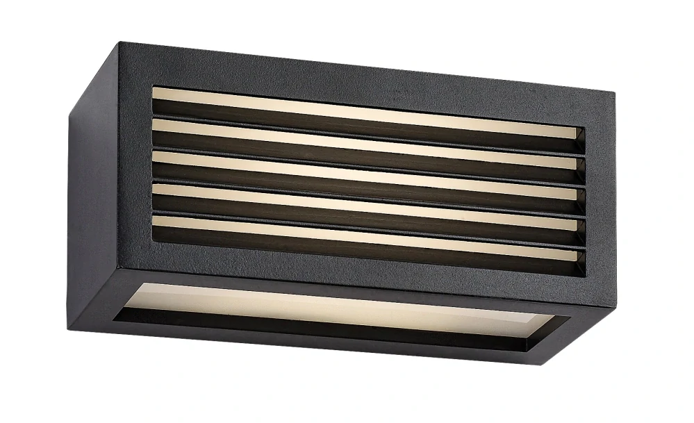 Rabalux 77100 LUBLIN - LED venkovní nástěnné svítidlo v černé barvě, LED 10W, 4000K, IP54