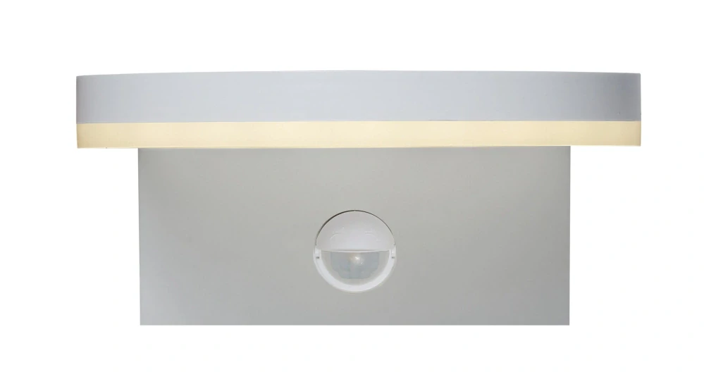 Rabalux 77120 BATIDA - Nástěnné LED venkovní svítidlo v bílé barvě s PIR čidlem, LED 9W, 2700 / 4000 / 6500K, IP54