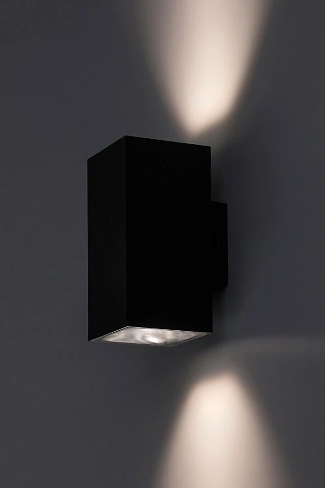 Rabalux 77157 URFA - Nástěnné LED venkovní svítidlo v černé barvě, LED 18W, 2700 / 4000 / 6500K, IP65