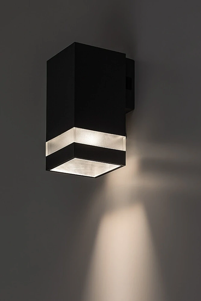 Rabalux 77209 URFA LINE - Nástěnné LED venkovní svítidlo v antracitové barvě, LED 9W, 3000 / 4000 / 6500K, IP65