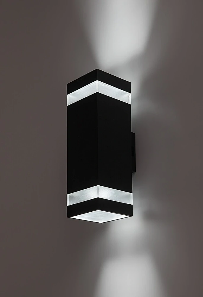Rabalux 77210 URFA LINE - Nástěnné LED venkovní svítidlo v antracitové barvě, LED 16W, 3000 / 4000 / 6500K, IP65