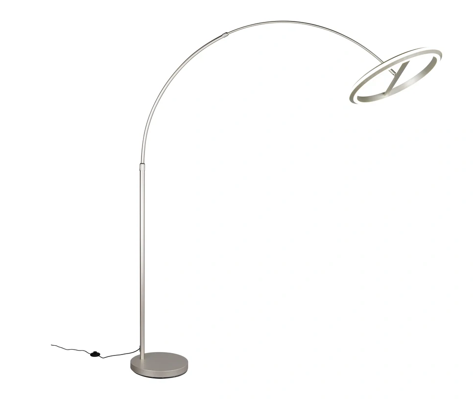 Trio Leuchten 442410107 AMADOR - Stmívatelná LED stojací oblouková lampa se změnou barvy světla, LED 21W, 2300+3000+4000K, 205cm