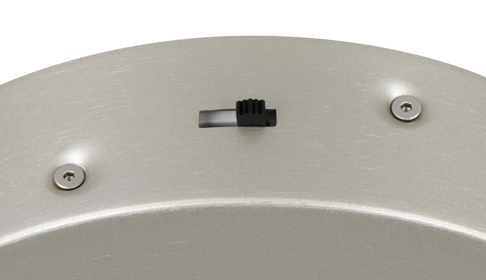 Trio Leuchten 331010107 AMADOR - Vypínačem stmívatelné závěsné kruhové svítidlo v matném niklu, LED 34W, 2300+3000+4000K, Ø 45cm