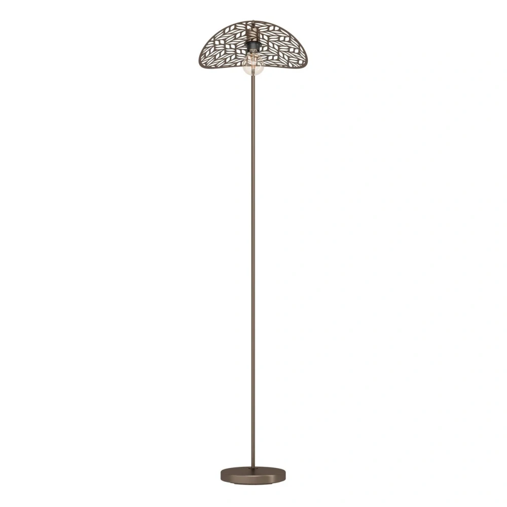 Eglo 44127 SWABY - Stojací bronzová lampa, 1 x E27, 159,5cm