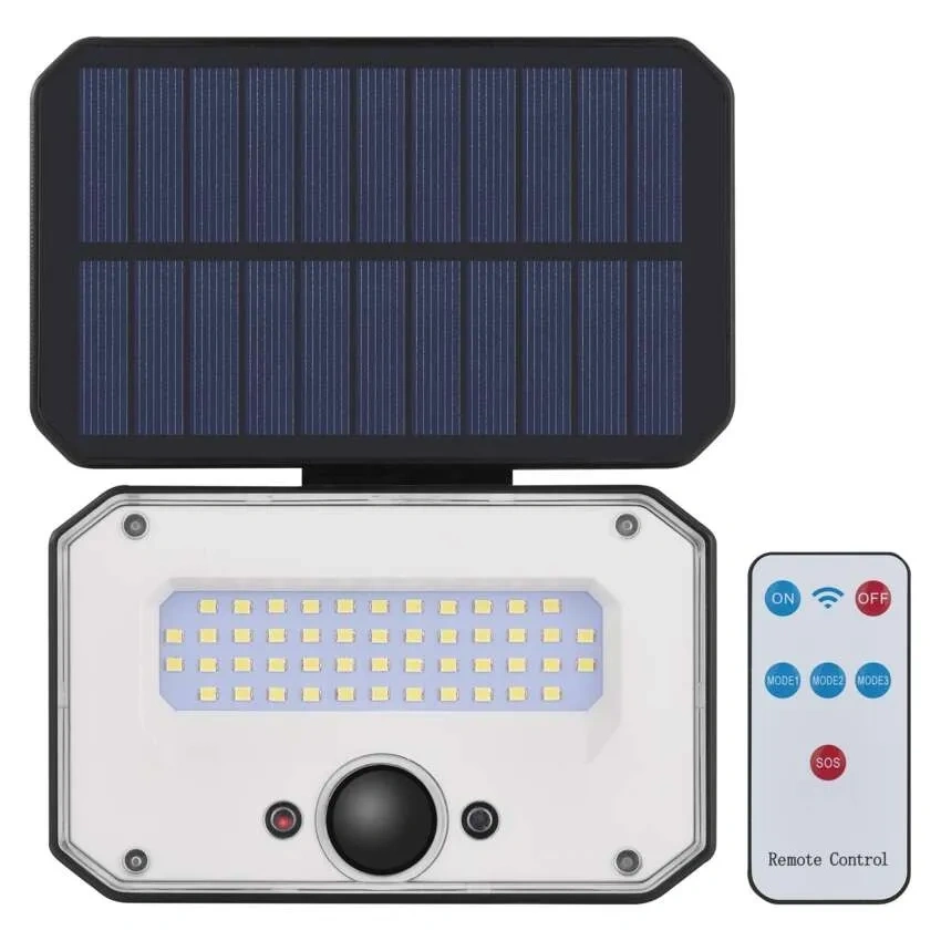 Emos ZG132S SPILO - LED nástěnné solární svítidlo s pohybovým čidlem, možnost zapíchnutí, 1500lm, 4000K, IP54