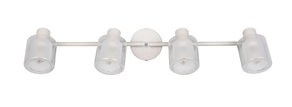 Trio Leuchten R88164076 NERALO - Stropní bodové svítidlo v teple šedé barvě, 4 x E14