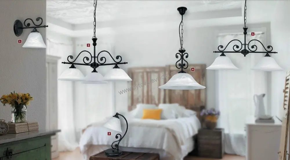 Rabalux 7771 DOROTHEA - Rustikální nástěnná lampička + Dárek LED žárovka E14