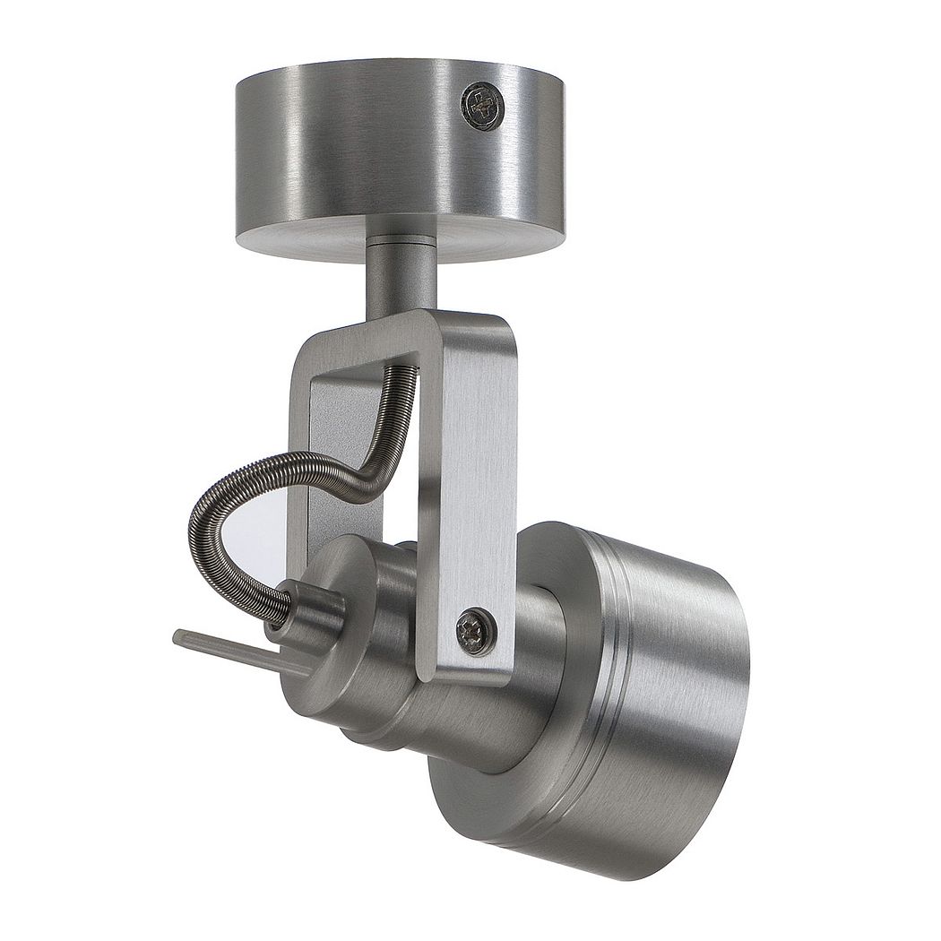 Big White 147559 INDA  - Stropní naklápěcí bodové svítidlo v broušeném hliníku